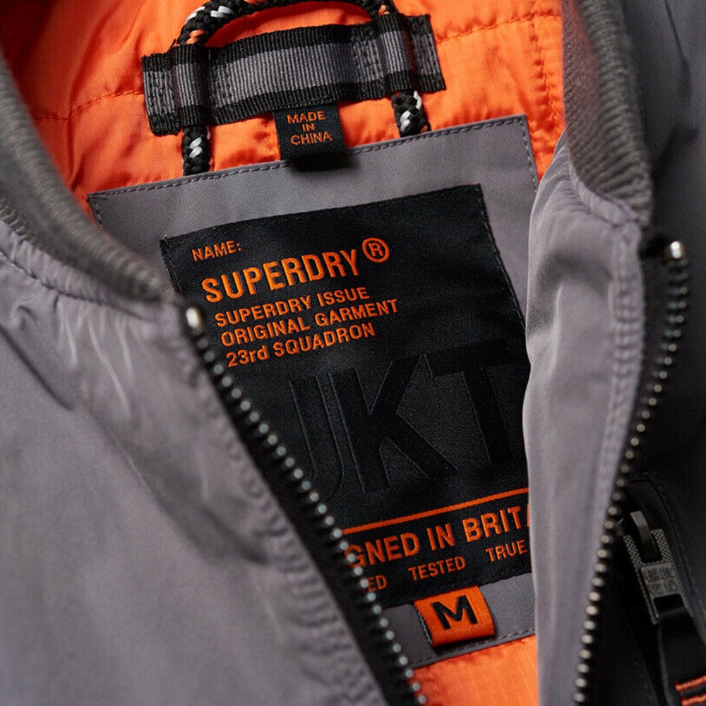 Superdry Mens SDR Wax Flight Bomber Jacket