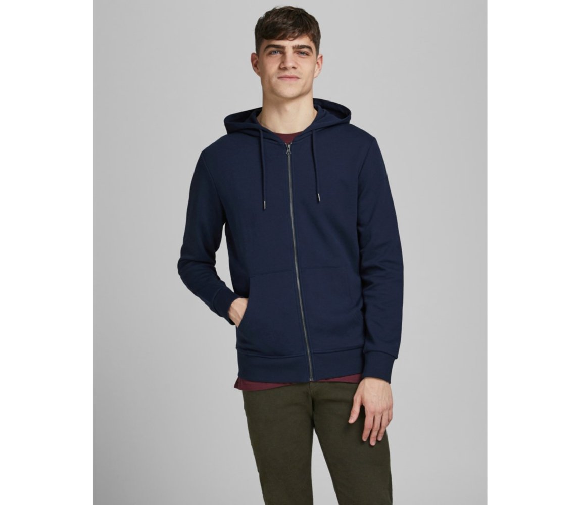 Jack Jones Basic Sweat Zip Hoodie Cloving
