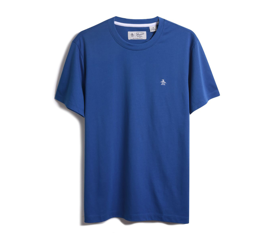 Original Penguin Cont Pin Point Embroidered T-Shirt - Cloving.co.uk