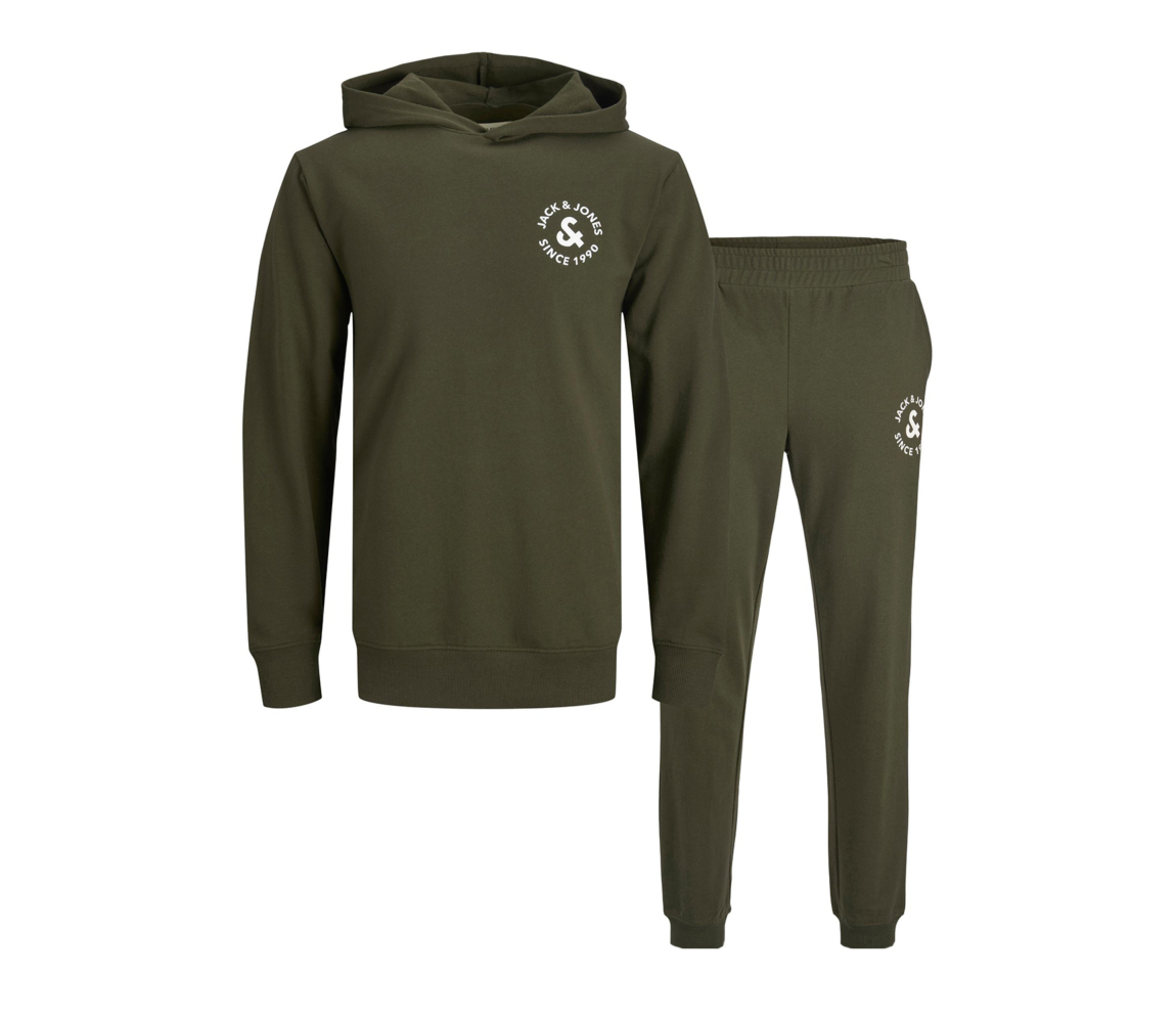 Jack Jones Hudson Sweat Hoodie Jogger Tracksuit Cloving
