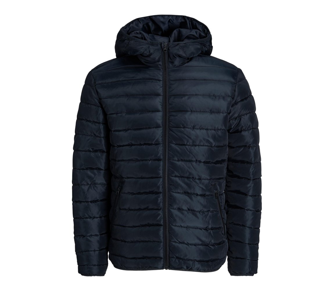Jack and jones clearance hooded puffer jacket
