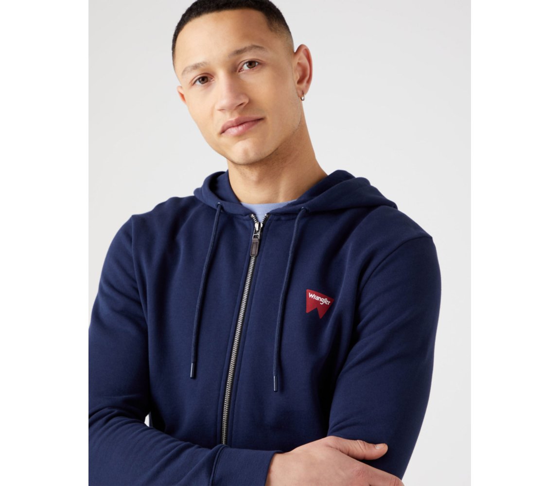 Wrangler Zip Thru Hoodie Cloving