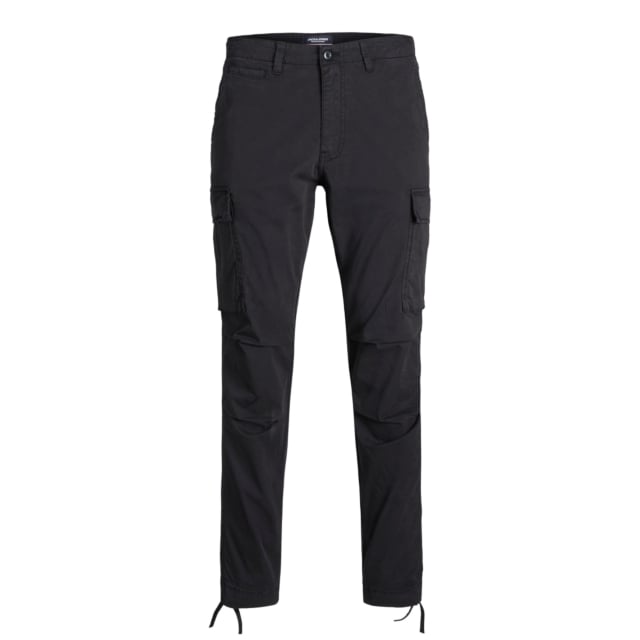 Dark Green Mid Rise Casual Pants