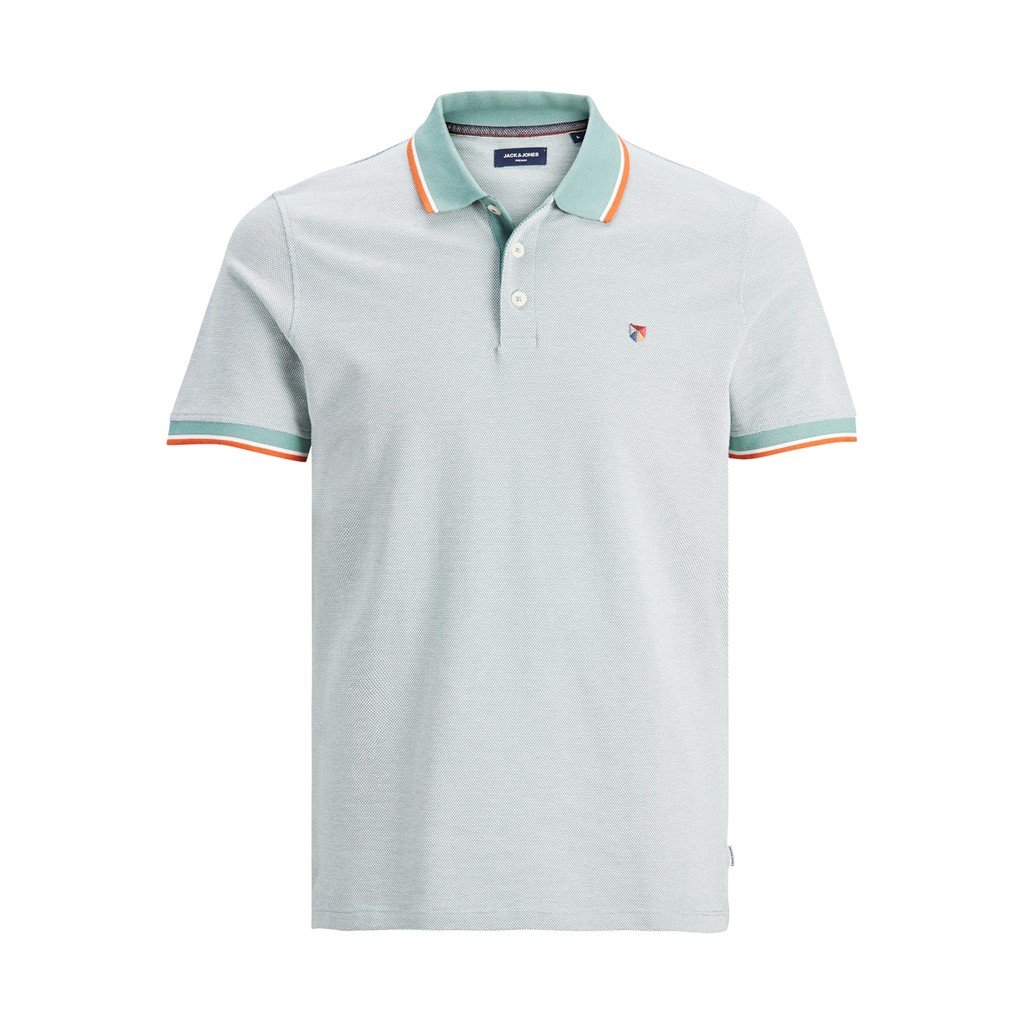 Camisa polo para hombre Jack & Jones Bluwin con punta de contraste premium - Imagen 56 de 74