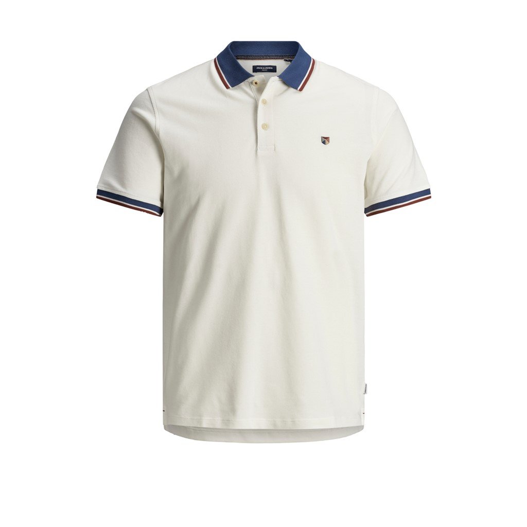 Camisa polo para hombre Jack & Jones Bluwin con punta de contraste premium - Imagen 64 de 74