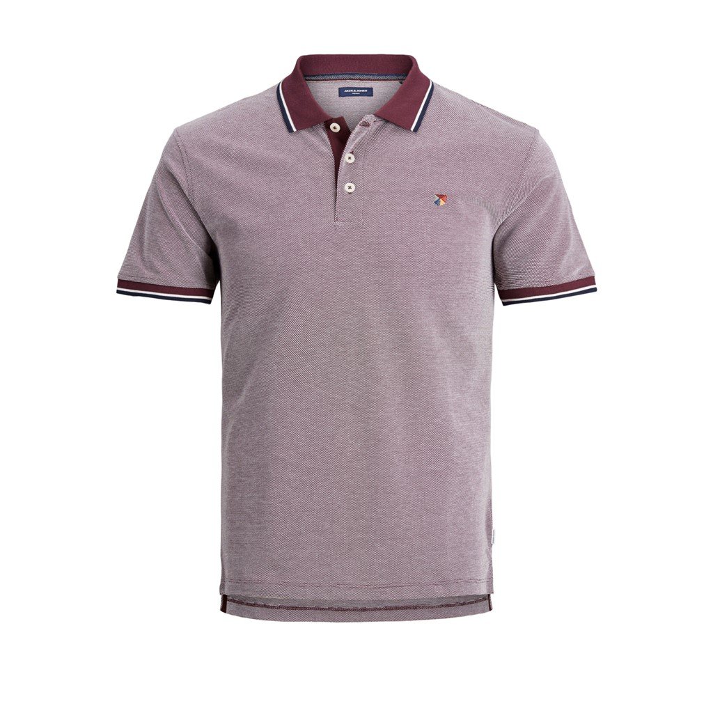 Camisa polo para hombre Jack & Jones Bluwin con punta de contraste premium - Imagen 72 de 74