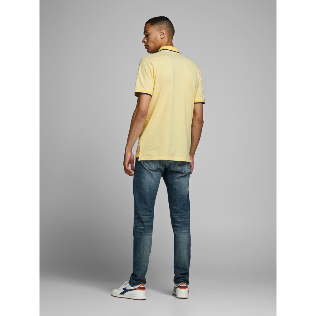 Camisa polo para hombre Jack & Jones Bluwin con punta de contraste premium - Imagen 50 de 74