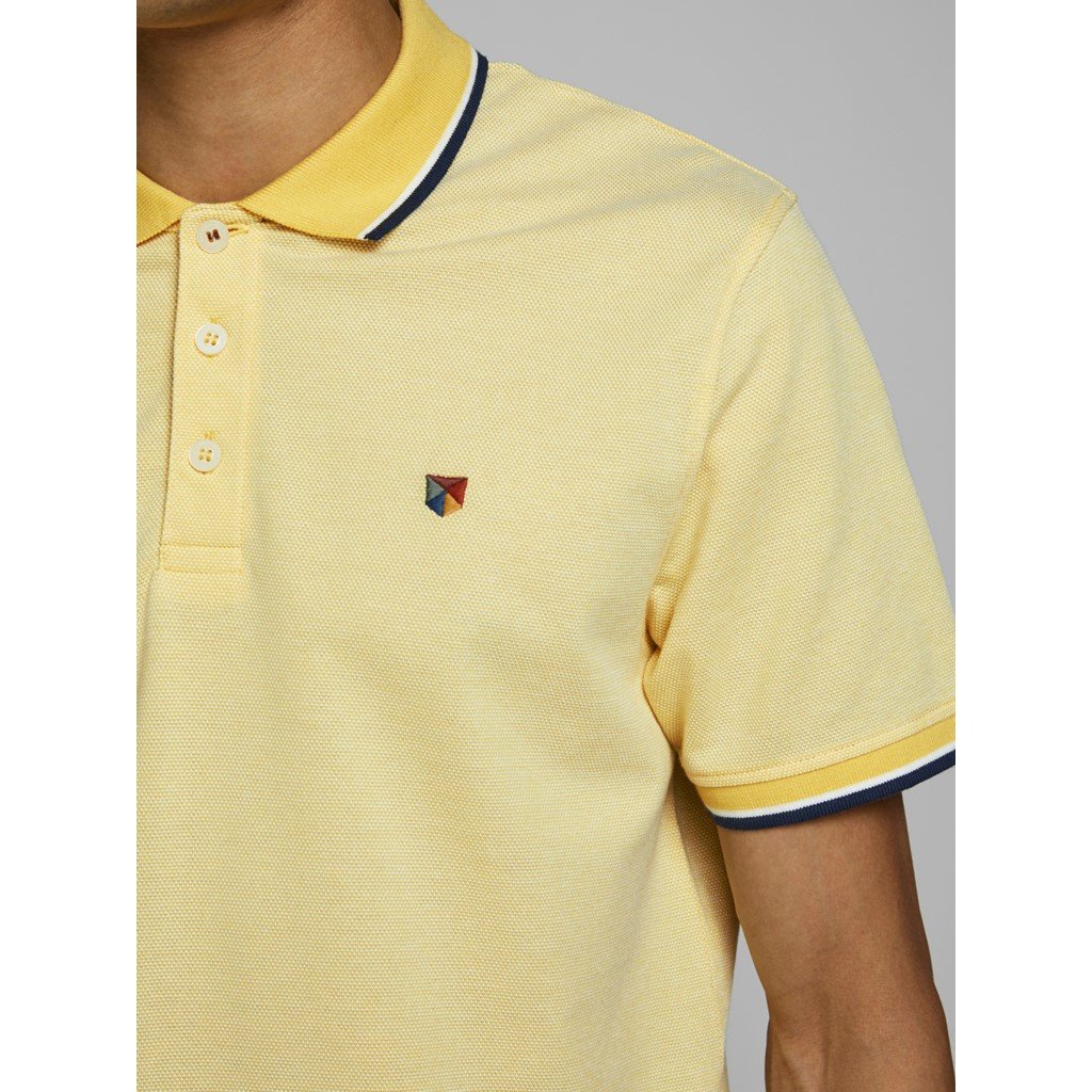 Camisa polo para hombre Jack & Jones Bluwin con punta de contraste premium - Imagen 53 de 74