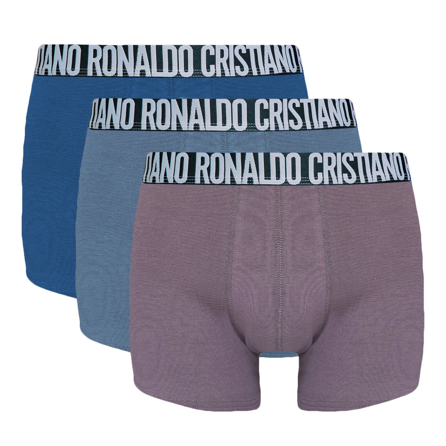 CR7-Boxer Men - Pack of 2 -Extra Soft Microfiber, Contrast Color Elast –  Underwear-Zone