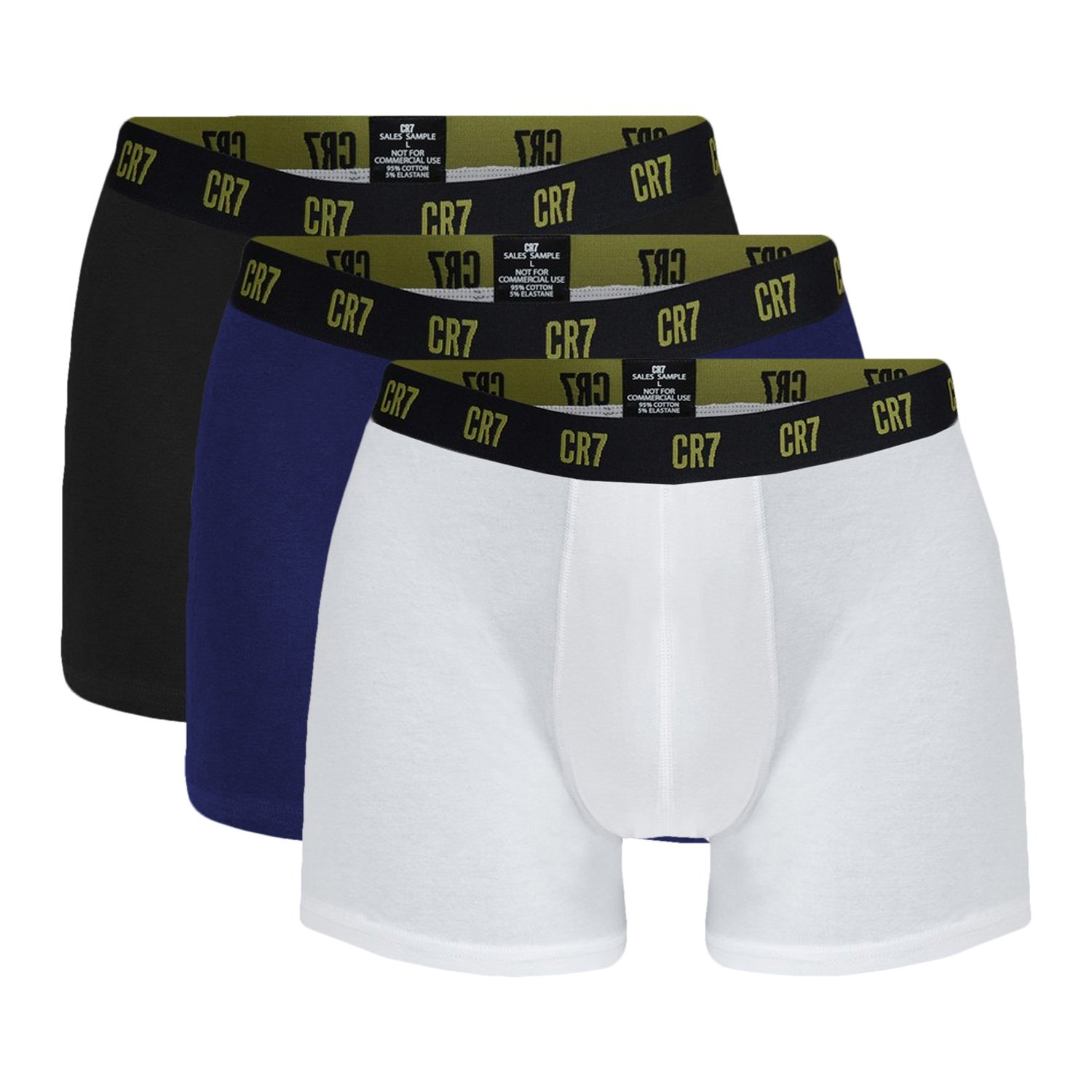 CR7 Boxers Paquete de 3 Hombres Cristiano Ronaldo Ropa Interior Básica de Algodón Baúles - Imagen 18 de 65