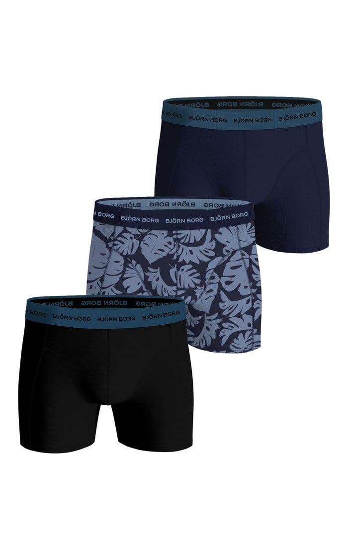 Björn Borg Essentials Hombre Algodón Elástico Boxers, Paquete de 3 - Ajuste Perfecto - Imagen 5 de 31