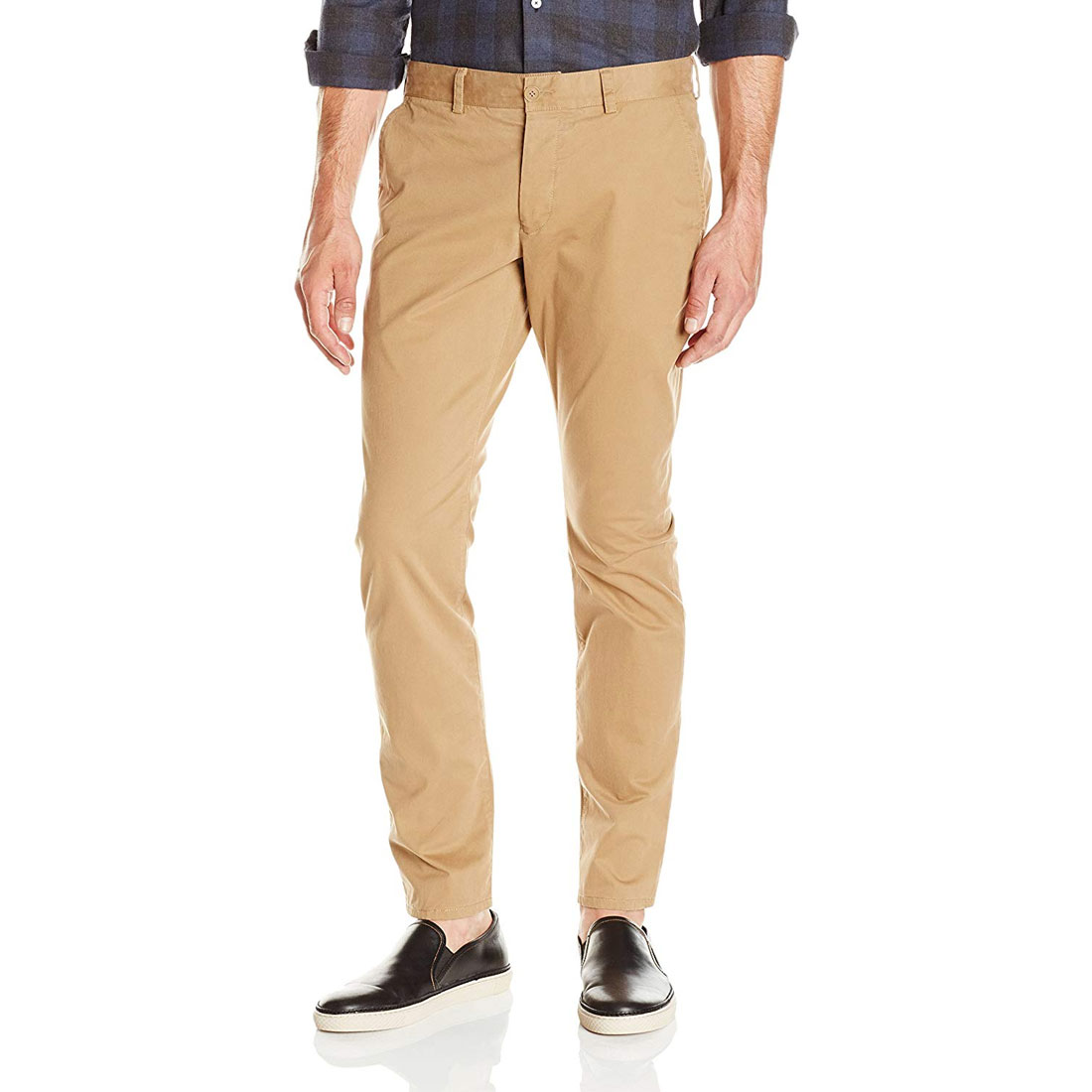 Stretch Tapered Slim Fit Chino Trousers 