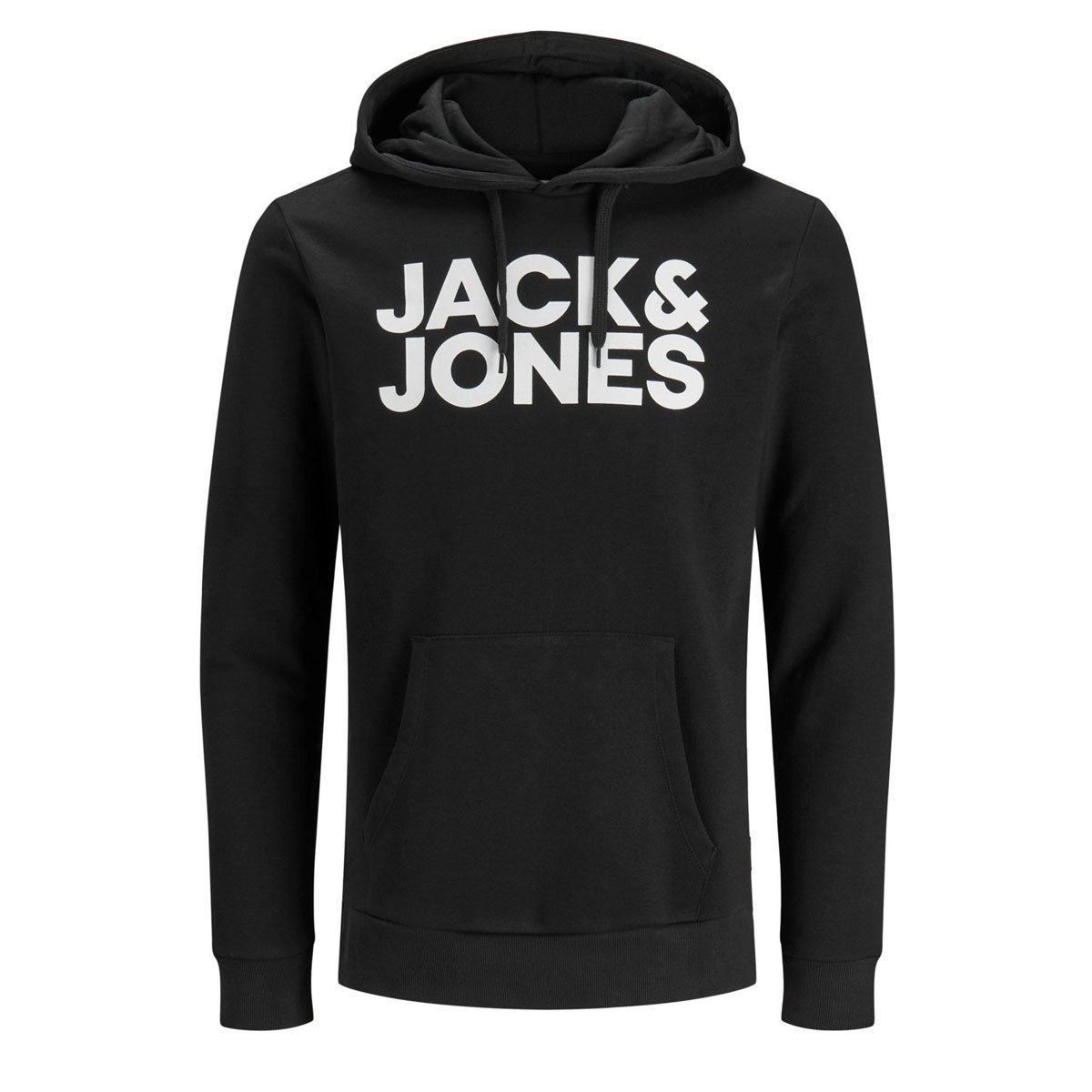 Sudadera con capucha para hombre Jack and Jones Corp estampado con logotipo sudor mezcla algodón jumper básico - Imagen 28 de 88