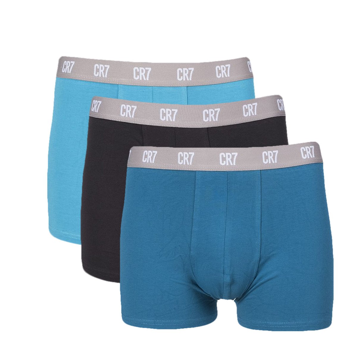 CR7 Boxers Paquete de 3 Hombres Cristiano Ronaldo Ropa Interior Básica de Algodón Baúles - Imagen 38 de 65