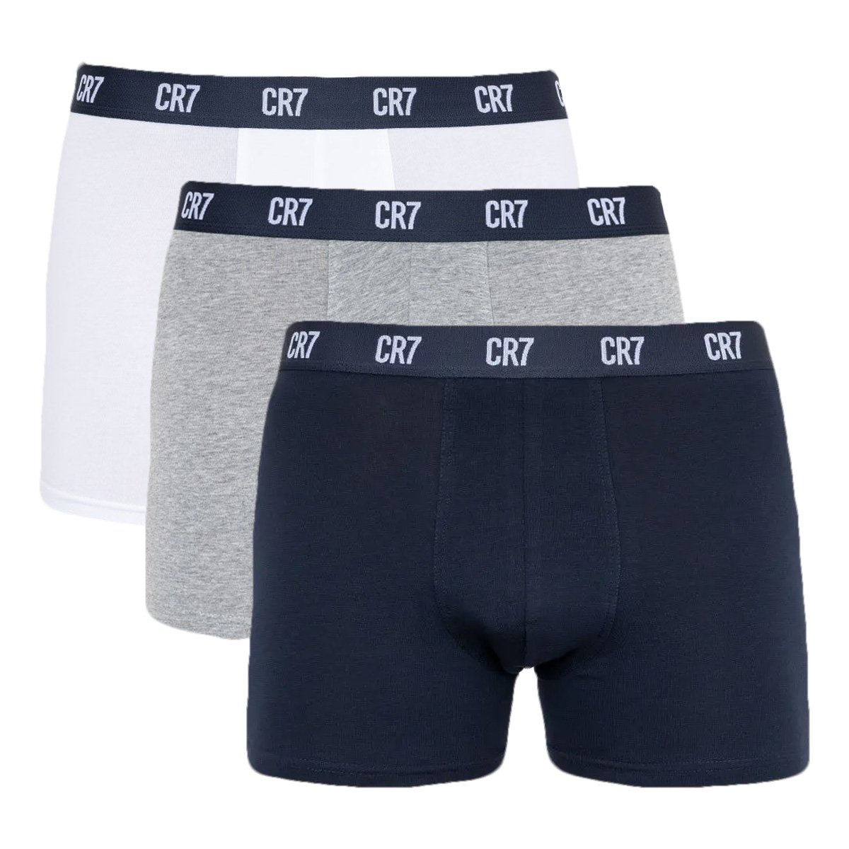 CR7 Boxers Paquete de 3 Hombres Cristiano Ronaldo Ropa Interior Básica de Algodón Baúles - Imagen 14 de 65