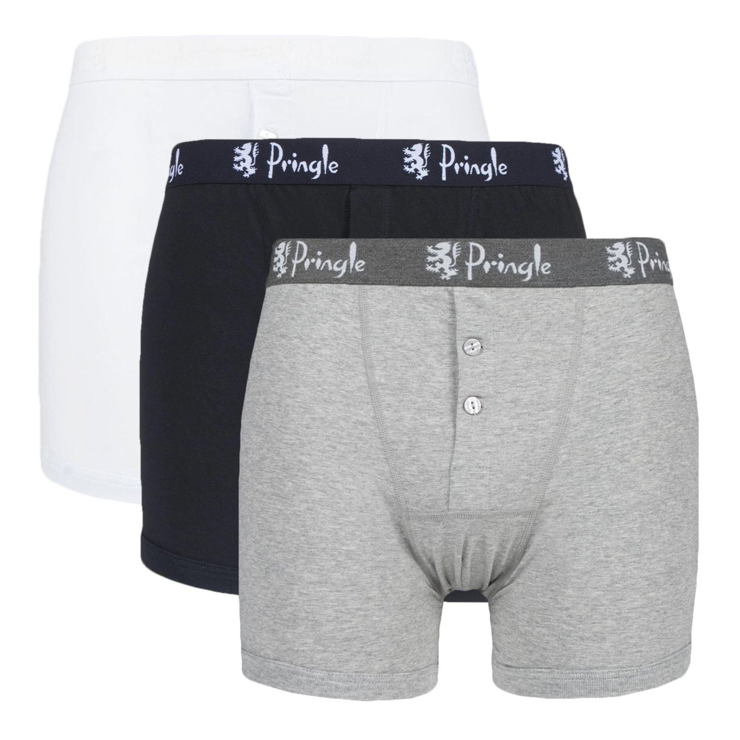 Calvin klein button front boxers 3 pack top