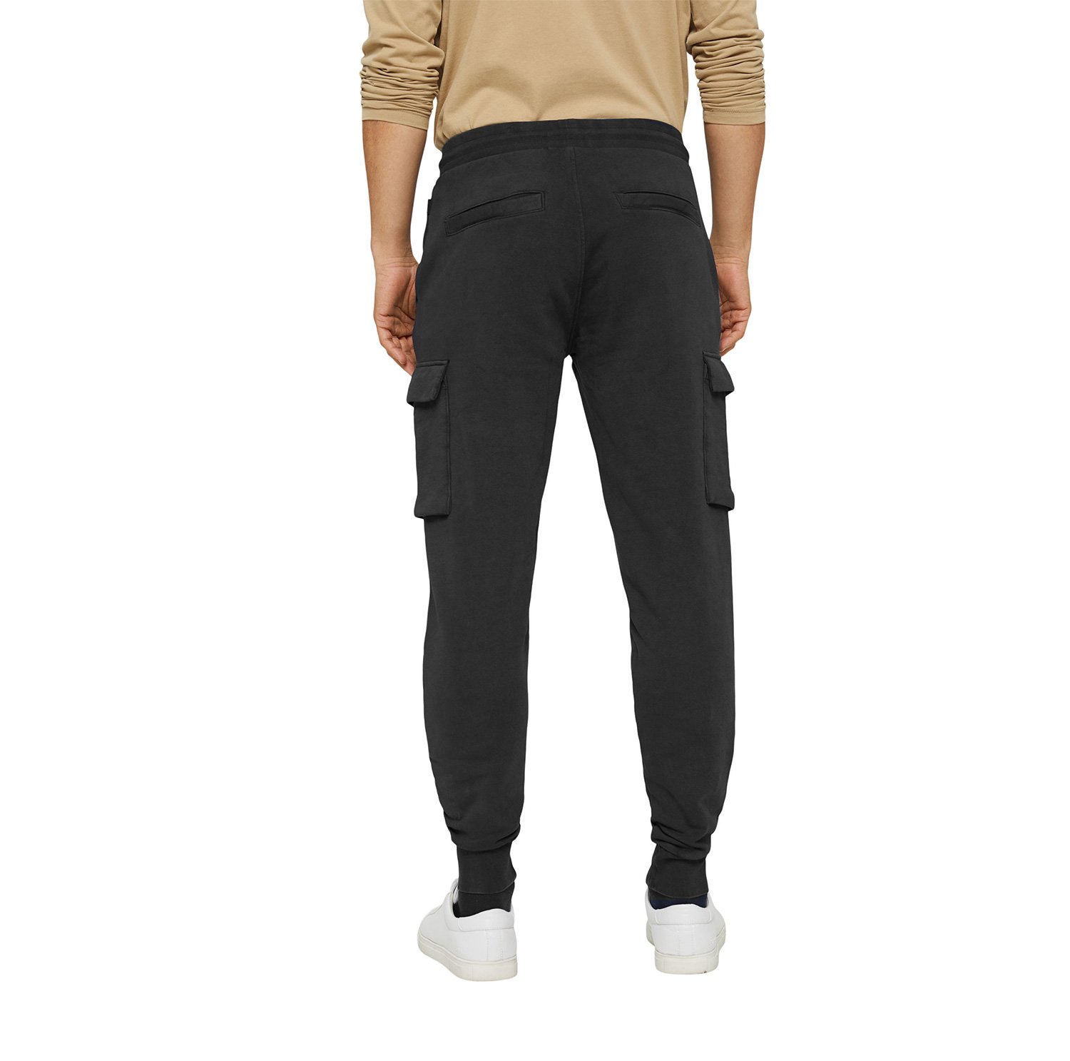 Esprit Mens Joggers Slim Fit Cargo Style Tracksuit Bottoms