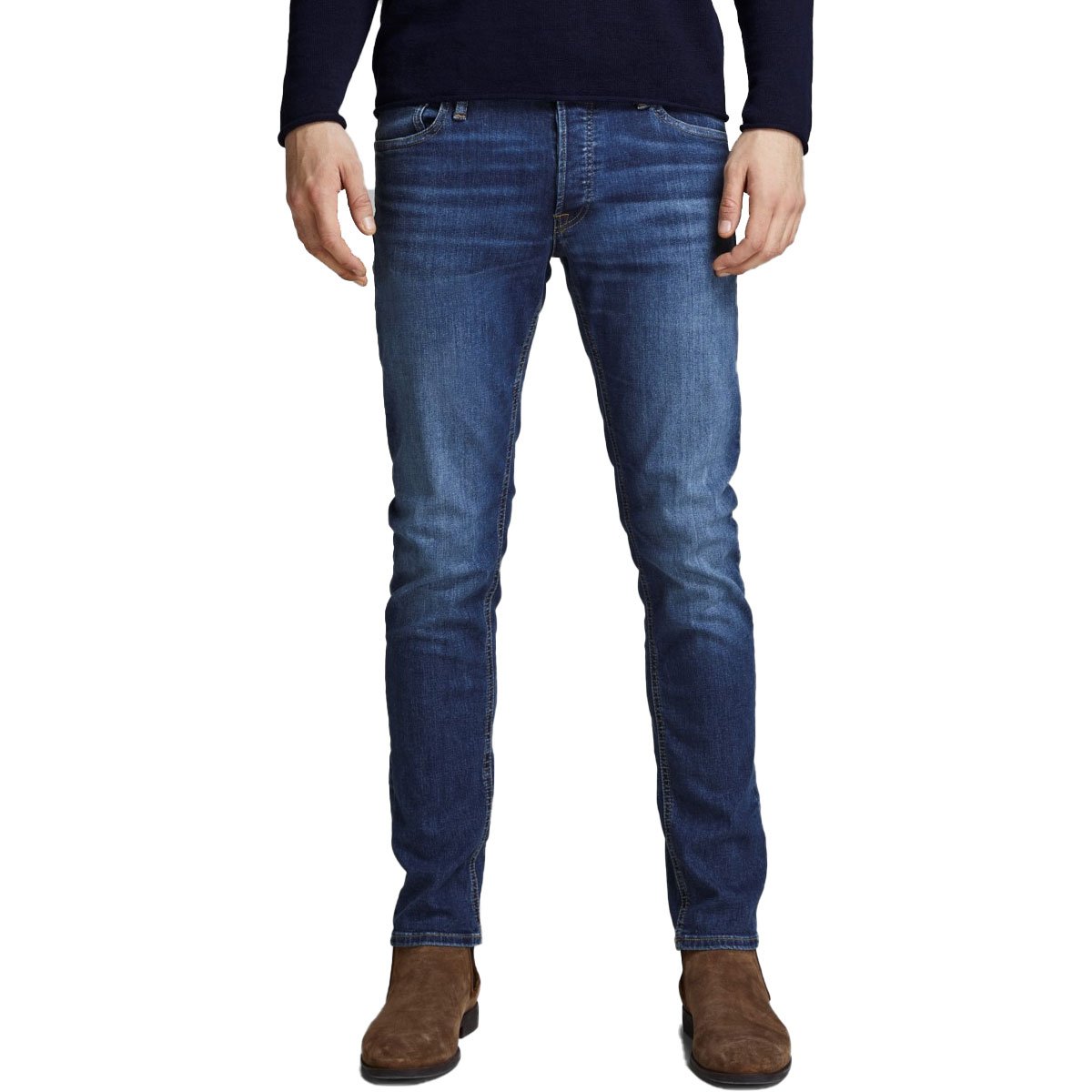 Pantalones de mezclilla originales Jack & Jones para hombre 814 Glenn - Imagen 6 de 7