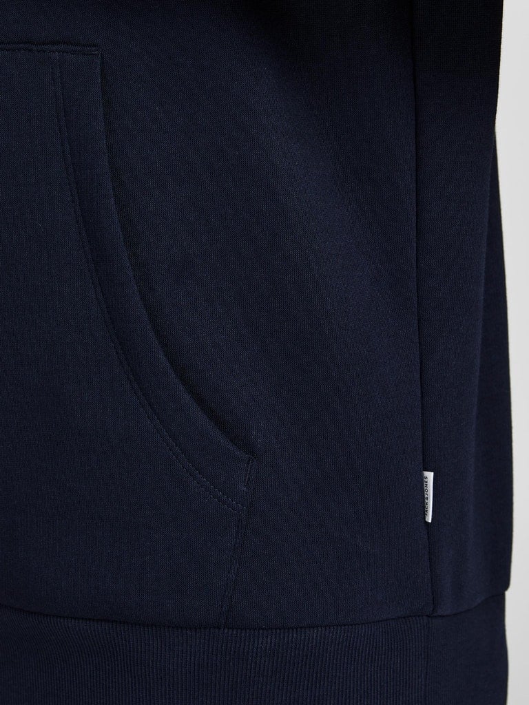 Sudadera con capucha para hombre Jack and Jones Corp estampado con logotipo sudor mezcla algodón jumper básico - Imagen 22 de 88