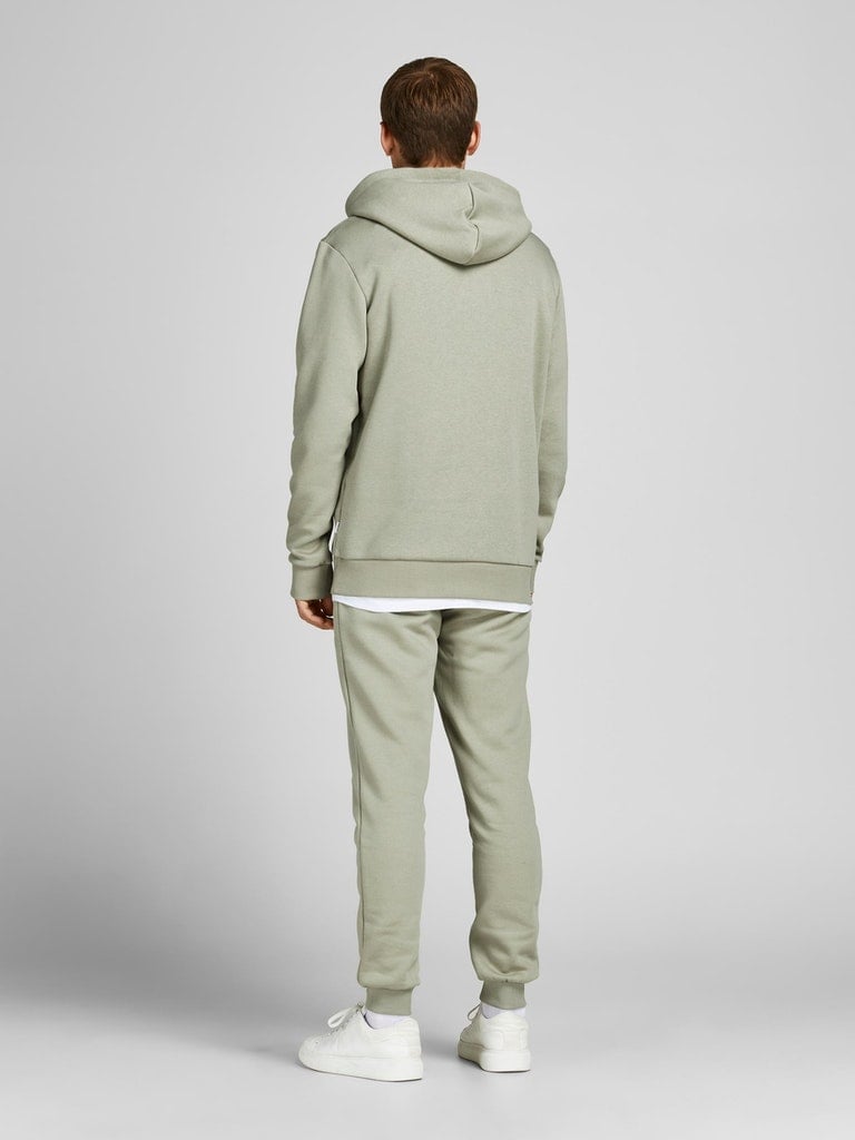 Sudadera con capucha para hombre Jack and Jones Corp estampado con logotipo sudor mezcla algodón jumper básico - Imagen 10 de 88