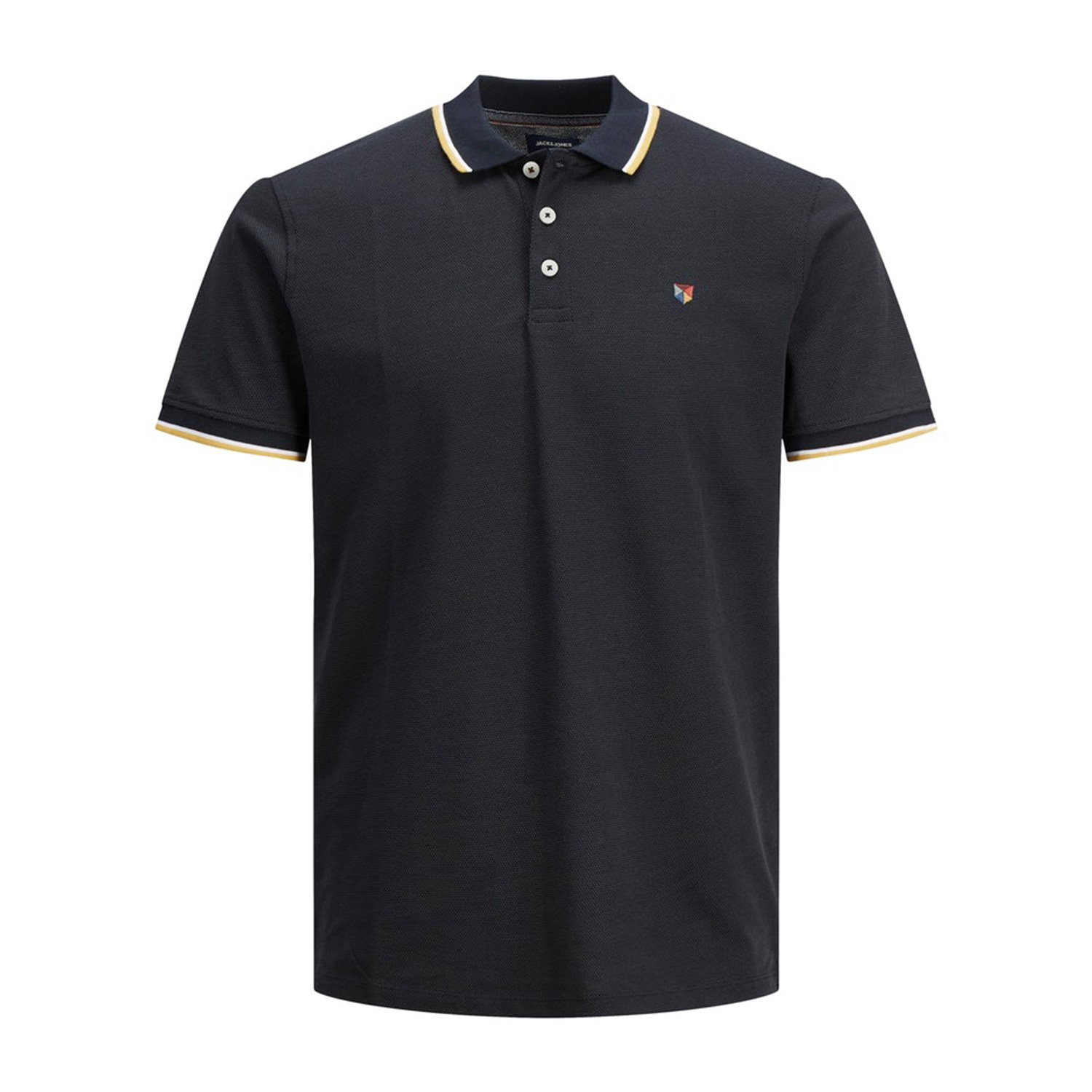 Camisa polo para hombre Jack & Jones Bluwin con punta de contraste premium - Imagen 16 de 74