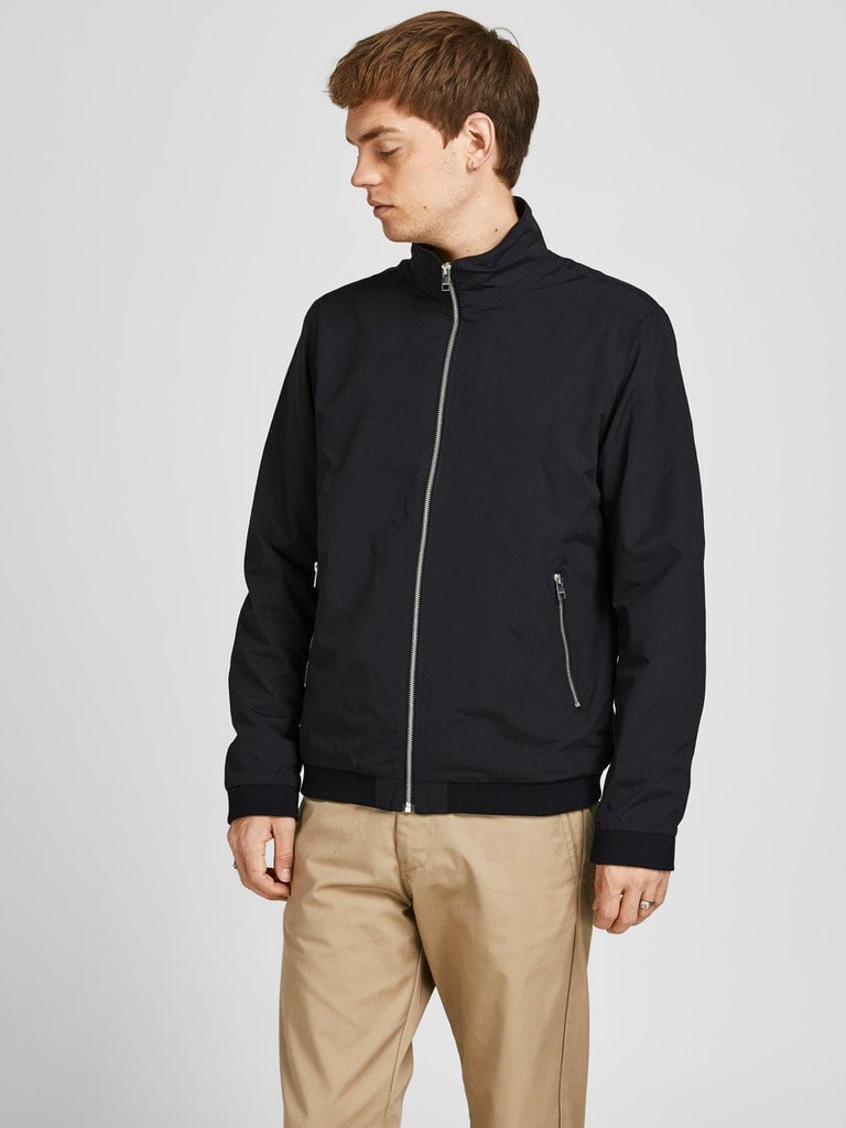 Jack Jones Mens Bomber Jacket Rush Harrington Water Repellent Light Jacket eBay