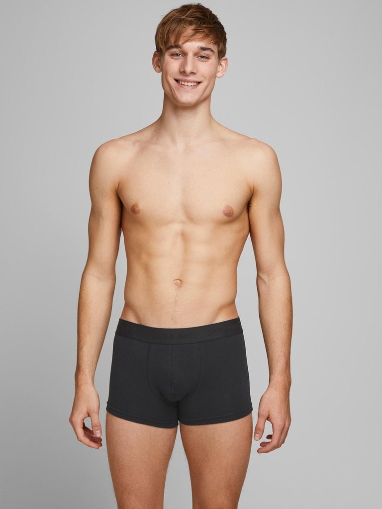 Pack de 5 calzoncillos boxer Jack & Jones para hombre tono sin moscas - Imagen 7 de 8