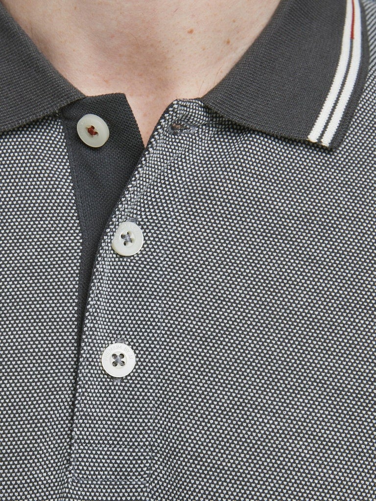 Camisa polo para hombre Jack & Jones Bluwin con punta de contraste premium - Imagen 11 de 74
