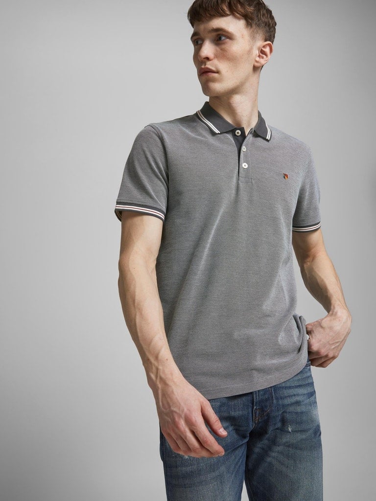 Camisa polo para hombre Jack & Jones Bluwin con punta de contraste premium - Imagen 15 de 74