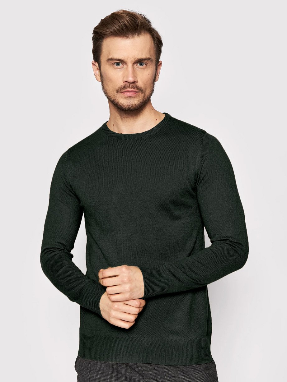 Maglione uomo Brave Soul manica lunga regular fit parsec girocollo maglia top - Foto 22 di 36
