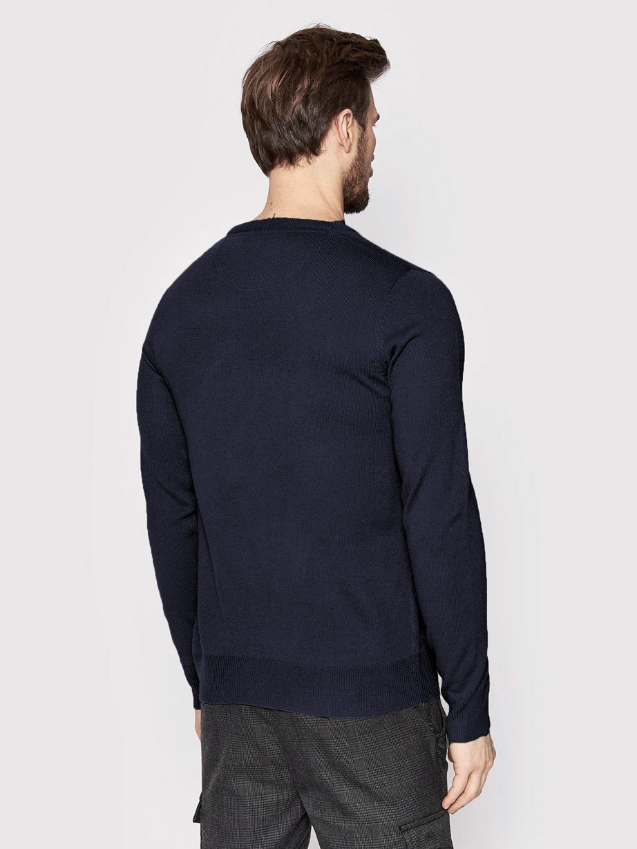 Maglione uomo Brave Soul manica lunga regular fit parsec girocollo maglia top - Foto 15 di 36