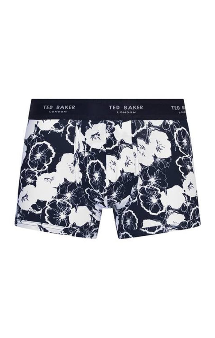 Ted Baker Mens Boxers 3 Pack Fashion Trunks With Pattern Breathable ...