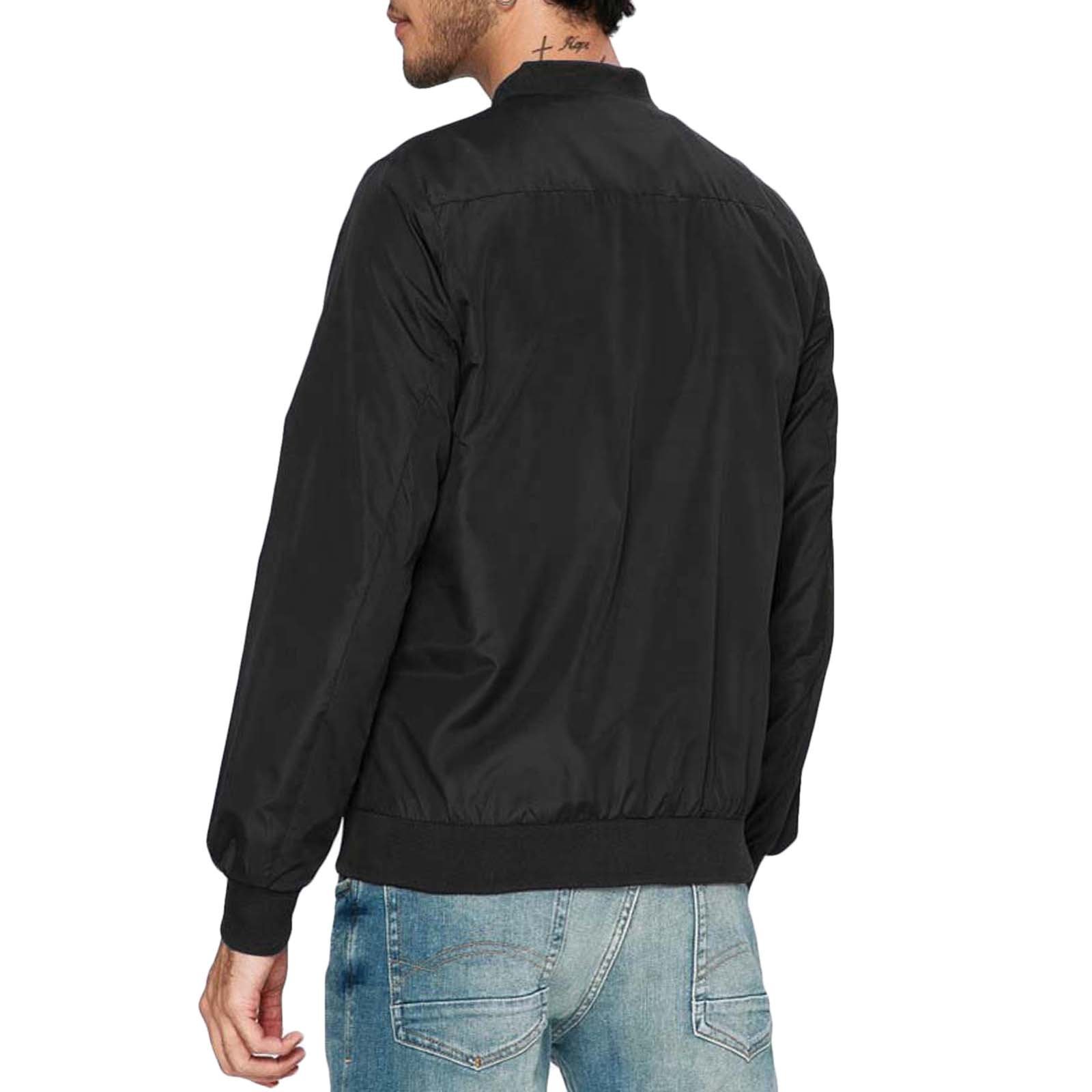 Chaqueta de abrigo Brave Soul para hombre Sanjay manga larga poliéster con cremallera - Imagen 19 de 42