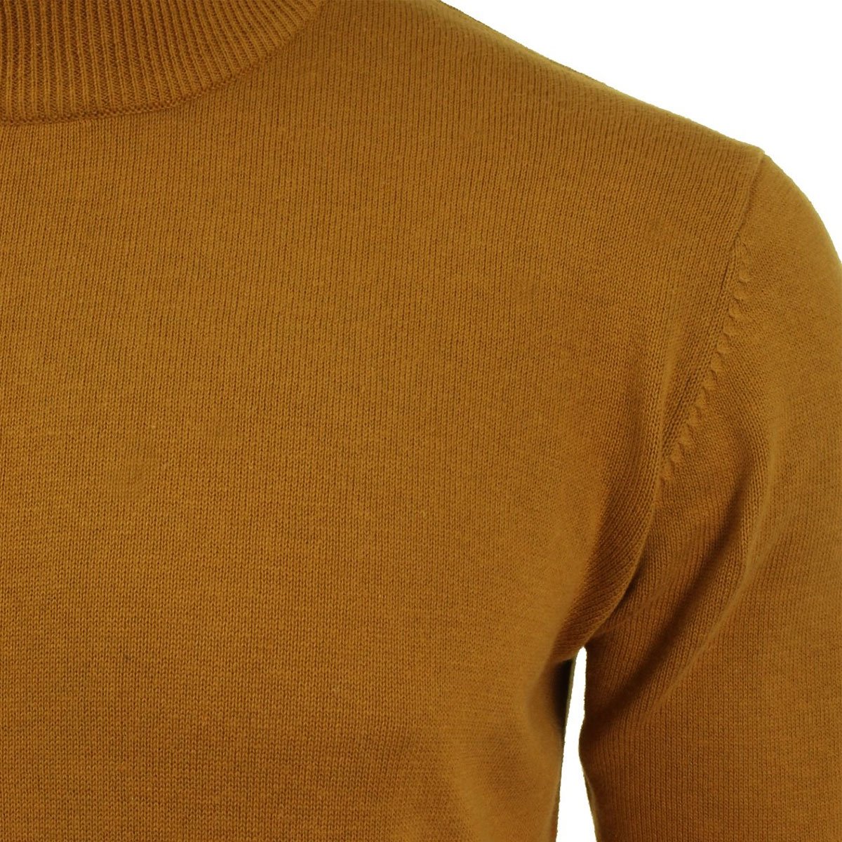Suéter Brave Soul para Hombre Cuello de Tortuga Liso Básico 100% Algodón Pull Over - Imagen 34 de 34