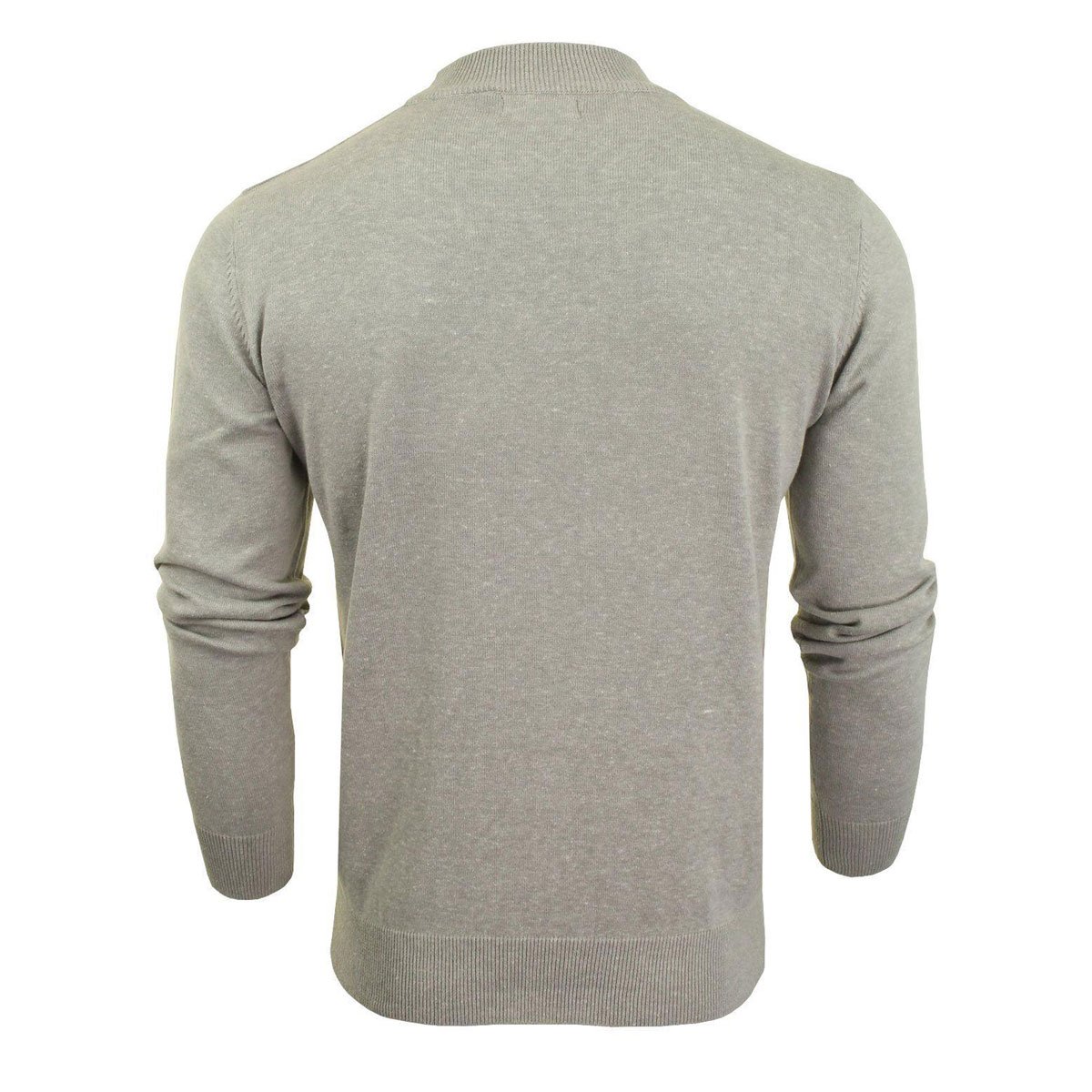 Brave soul Mens Turtle Neck Jumper Plain Basic 100% Cotton Pull Over ...